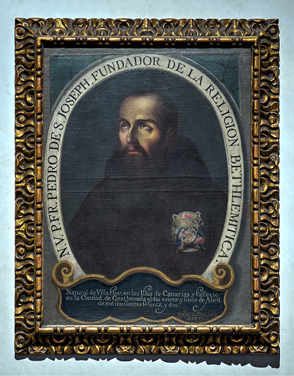 José de Páez, Retrato de Pedro de San José de Betancourt, 1769 (Colección del Banco de México)