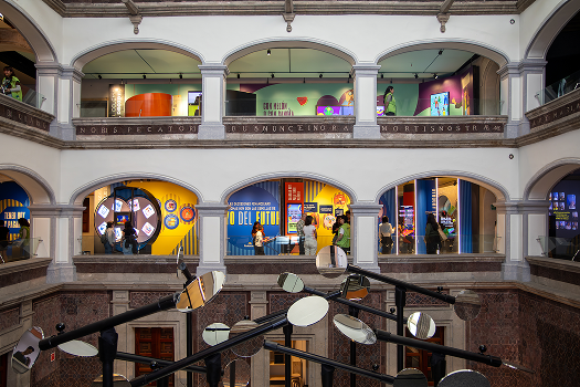 El MIDE conjuga la arquitectura original del edificio con la más moderna tecnología. Fotografías de Ricardo Herrera.